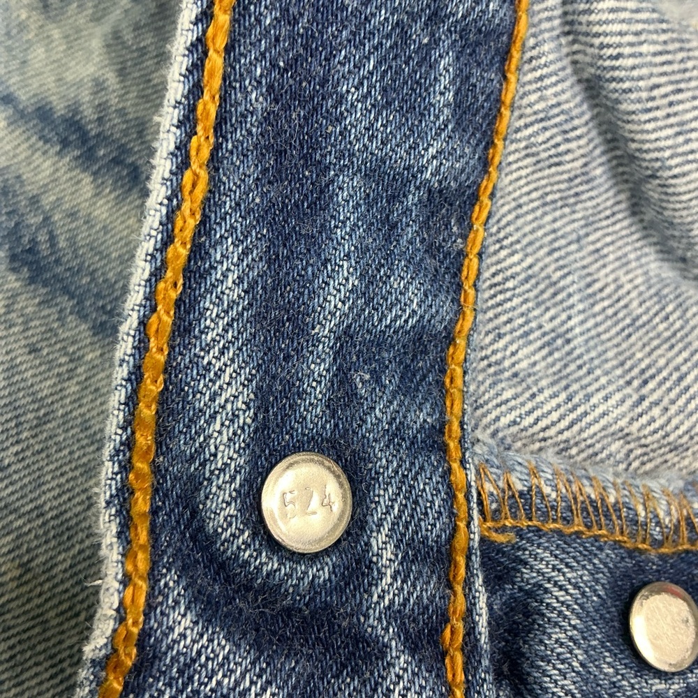 Vintage Levi’s 501XX 90s button fly jeans 34 x 28 medium wash USA made - Picture 4 of 8